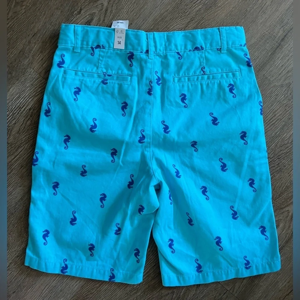 The Children's Place Turquoise Seahorse Shorts